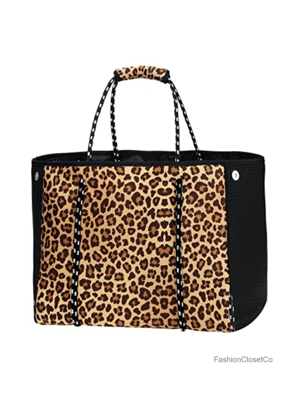 Large Neoprene Beach Tote Bag Waterproof Travel Gym Pool
